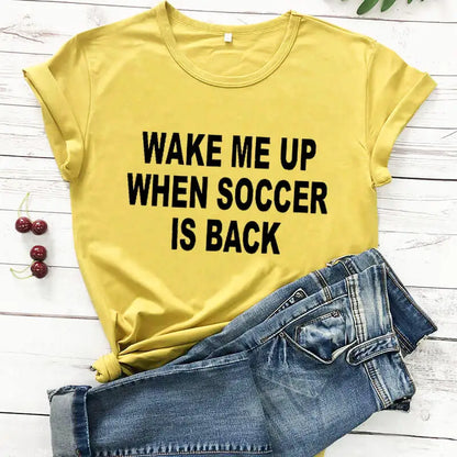 Wake Me When Soccer Is Back